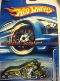 Hot Wheels Schorchin' Scooter, Green, 2006, 1/64