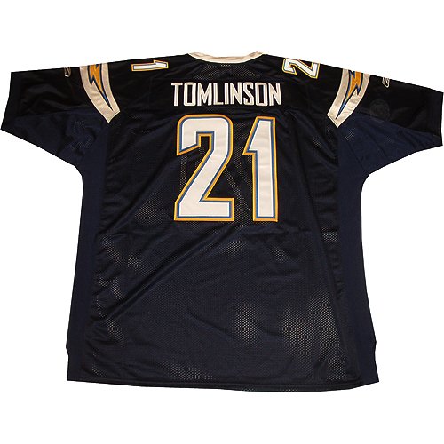Steiner Sports NFL San Diego Chargers LaDainian Tomlinson Authentic Chargers Navy EQT Home Jersey