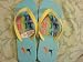FLIP FLOP SHOE Victoria's Secret VS HOT HOT PINK SIZE M lot 1