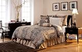 Pointehaven 12-Piece 100-Percent Cotton Luxury Bedding Ensemble, Urban Safari, Cal King