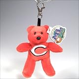 Cincinnati Reds MLB Teddy Bear Keychain Ornament!