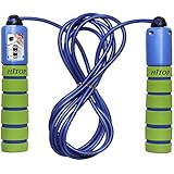 Hitop Adjustable Jump Rope with Counter and Comfortable Handles