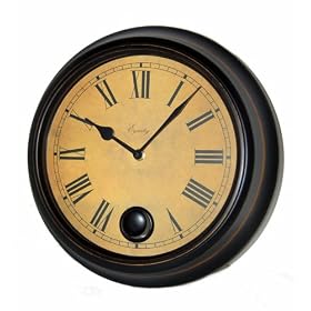 Click here to buy Equity (28272) Wall Clock with Working Pendulum by Equity.