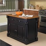Home Styles 5008-94 Monarch Kitchen Island, Oak