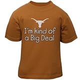 Texas Longhorns Burnt Orange Toddler Big Deal T-shirt