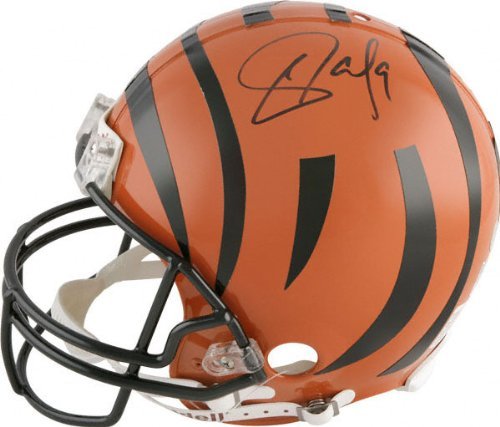 Carson Palmer Autographed Pro-Line Helmet | Details: Cincinnati Bengals, Authentic Riddell Helmet