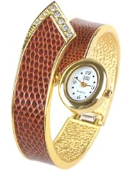 AplusElek Brown Special Fashion Girl Lady Women Wrist Bracelet Watch New
