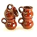 Ancient Cookware, Mexican Clay Jarrito Mug, 10 Ounces