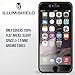 ILLUMISHIELD Screen Protector Compatible with Apple iPhone 6S Plus 5.5 inch (3-Pack) Clear HD Shield Anti-Bubble and Anti-Fingerprint PET Film
