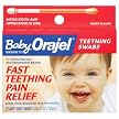 Baby Orajel Teething Swabs 12-pk.
