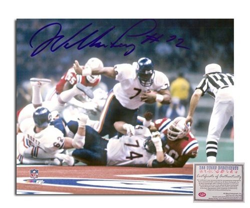 William Perry Autographed/Hand Signed Chicago Bears 8x10 Photograph (Super Bowl XX TD)