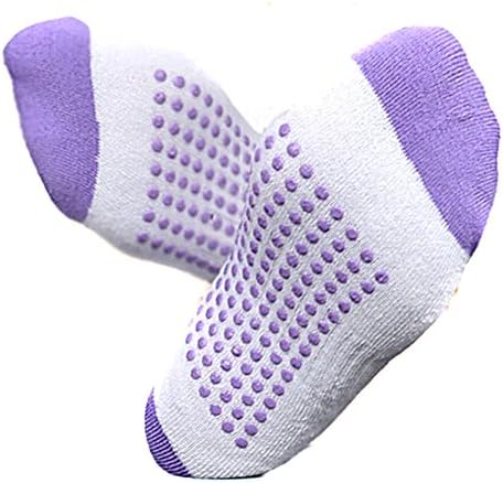 YiZuAnAn Antiskid Cotton Yoga Socks with Grips for Women