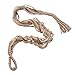 eBoot Upgrade Version Plant Hanger Macrame Jute 4 Legs 35.5 Inches for Indoor Outdoor Ceiling Deck Balcony Round and Square Pots, No Hoop