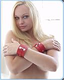 Wrist Cuffs Leather Black