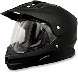 AFX FX-39 Dual Sport Motorcycle Helmet Flat Black Medium M