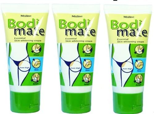3x30g MISTINE whitening Whiten Lightening Cream Bikini underarm armpit elbow knee
