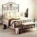 Frontier Bed with Frame Size: Full, Metal Finish: Flower Green, Style: Star
