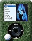 Golf Design Apple iPod nano 3G (3rd Generation) 4GB/ 8GB Hard Case iJacket - Shock Absorbent Hard Protective Faceplate Cover + FREE Belt Clip Holster + FREE Lanyard + FREE Screen Protector