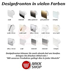 Ventilator Testsieger: plumbing4home Badventilator Ø 100 mm in weiß mit