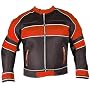 NEW MENS HOT WEATHER MESH MOTORCYCLE JACKET Orange