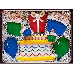 Happy Birthday Sugar Cookie Gift Tin by Wisconsinmade