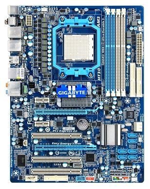 GIGABYTE マザーボード ATX Socket AM3 AMD 870 + SB850 DDR3 PCI-E PCI S-ATA PATA FDD USB3.0 USB2.0 IEEE1394a GbE GA-870A-UD3 REV2