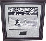 Autographed Joe DiMaggio Photo - JSA B & W Framed - Autographed MLB Photos