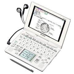 SHARP Brain(ブレーン) 手書きパッド搭載カラー液晶電子辞書 PW-AC830-W 40コンテンツ収録 5型高精細HVGAカラー液晶搭載 コンテンツダウンロード機能搭載モデル
