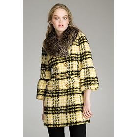 Juicy Couture Gilded Kelly Wool Coat by Juicy Couture