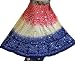 ORANGE BEADED BELT BELLY DANCE BOHO BANDINI SKIRT 32"