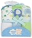 Snugly Baby Boys Hooded Towels 3-pack (Elephant Blue)