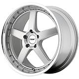 TSW Alloy Wheels Silver Wheel with Machined Lip (18x8