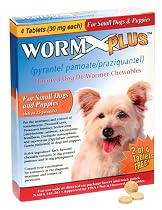 Worm X Plus for Small dogs and Puppies - 2 count + 2 Free