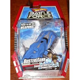 Hot Wheels Battle Force 5 Buster Tank Vehicle 4-Inch Scale Vehicle