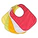#1 BEST Waterproof Baby Bibs with Three Snaps, Unisex, 5 Pack, Solid Colors