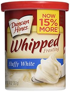 Amazon.com : Duncan Hines Whipped Frosting - Fluffy White - 14 oz