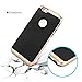 iPhone 6 Plus / iPhone 6S Plus Case, TORUBIA Litchi Stria Anti-Skid Back Dual Layer Drop Protection Shock Absorption Bumper Slim Fit Case for iPhone 6 Plus / iPhone 6S Plus (5.5 inch) - Golden