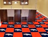 Fanmats Denver Broncos Team Carpet Tiles