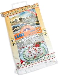Laziz Basmati Rice, 10-Pound Bag