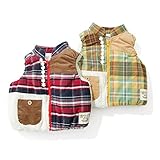 【アウトレット】Youpi! (ユッピー)ベスト (80～130cm) キムラタンの子供服 レッド 90 (19081x19381-153)