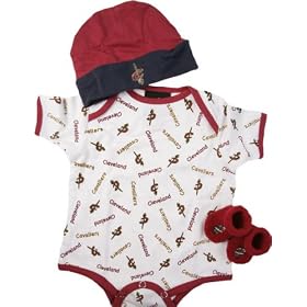 nba basketball cavs clothing - creeper cap booties - newborn