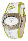 Kahuna Ladies Watch KLS-1009L with White Dial and White Leather Strap