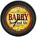 Barby 's Beer and Ale Black Cascading Pub Style Wall Clock Image