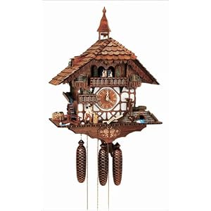 Schneider Black Forest 24 Inch Musical Cuckoo Clock