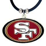 NFL 49ers Enameled Zinc 22in Necklace