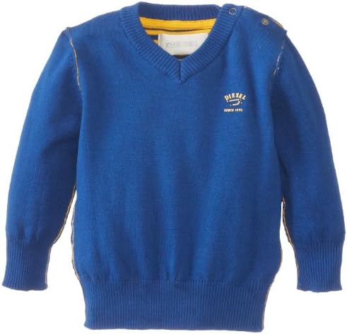 Diesel Baby-Boys Newborn Kansyb V-Neck Pullover Knit Sweater