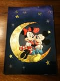 Disney Manifestations Magic Effects Mickey Mouse and Minnie Mouse on the moon Postcard