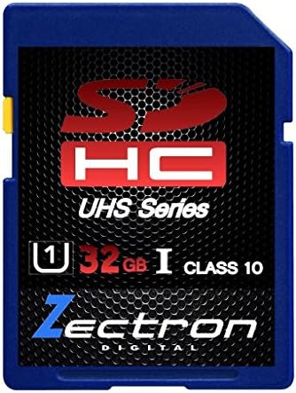 Zectron 32gb SDHC-UHS-1 Memory Card for PANASONIC Lumix DMC-G6WEB-K