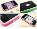 Pack of 10 X TPU Silicone Bumper Frame Case W/ Metal Buttons for iPhone 4 4G 4S - 10Pcs