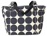 OiOi Baby Giraffe Shopper Tote, Sand/Black